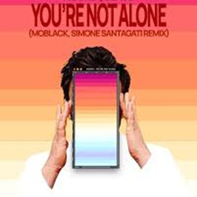 AGORIA – YOU'RE NOT ALONE MOBLACK REMIX cover