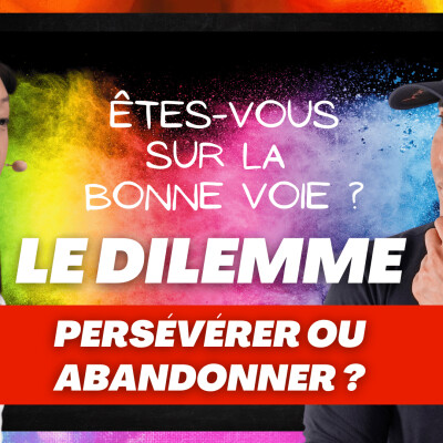 Persévérer ou Abandonner ? Comment savoir si on est sur la bonne voie ? cover