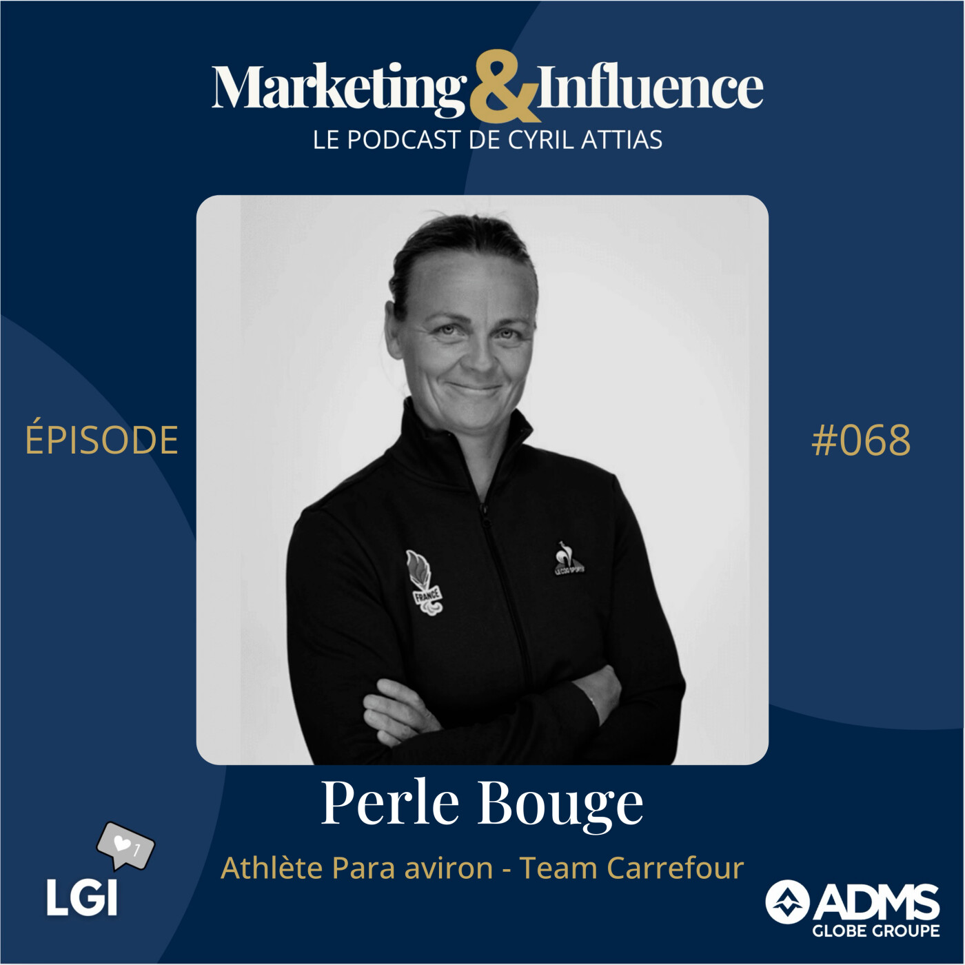 #68 - Perle Bouge - Athlète para-aviron