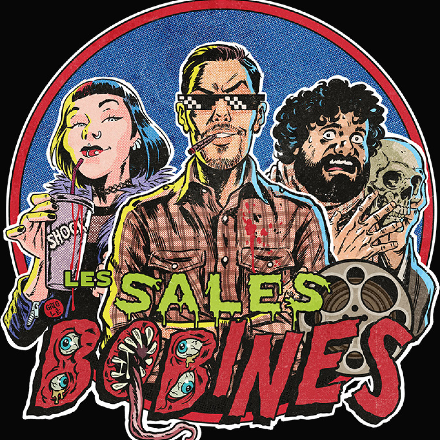 Artwork for Les sales bobines