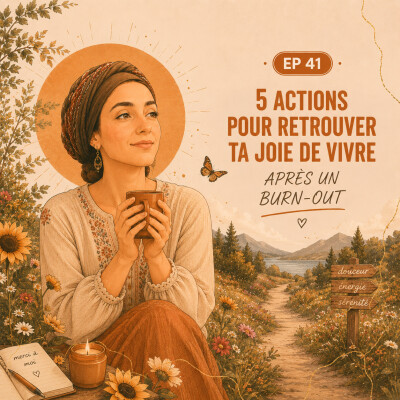 EP 41 : 5 ACTIONS POUR RETROUVER TA JOIE DE VIVRE APRÈS UN BURN-OUT cover