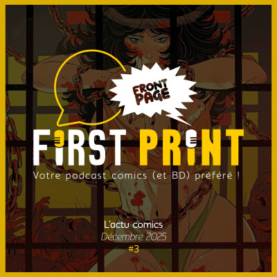 Front Page : l'actualité comics de décembre 2025 #3 (sur 3) ! cover
