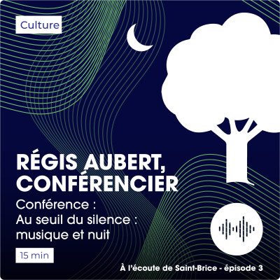 Régis Aubert, à l'occasion de la conférence "Au seuil du silence : musique et nuit" cover