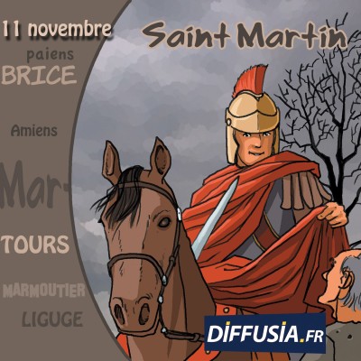 Le 11 novembre 397, saint Martin est enterré à Tours cover