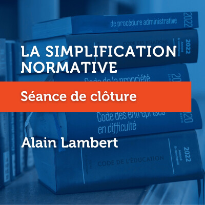 La simplification normative - Clôture cover