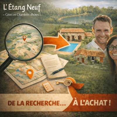 Acheter un gîte déjà en activité : de la recherche à l’achat ( Ingrid – l’Étang Neuf) cover