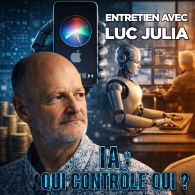 Siri, intelligence artificielle, Bitcoin... Luc Julia répond à toutes les questions (En direct) cover