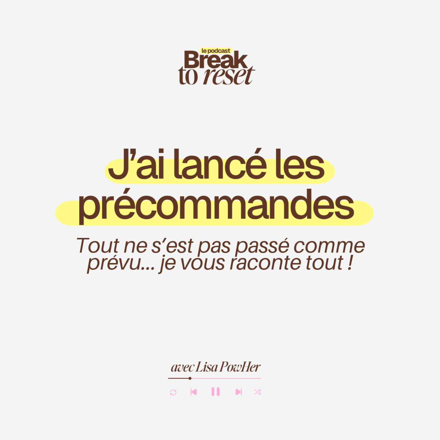 Les coulisses des précommandes du podcast : tout ne s’est pas passé comme prévu… (100% transparente)