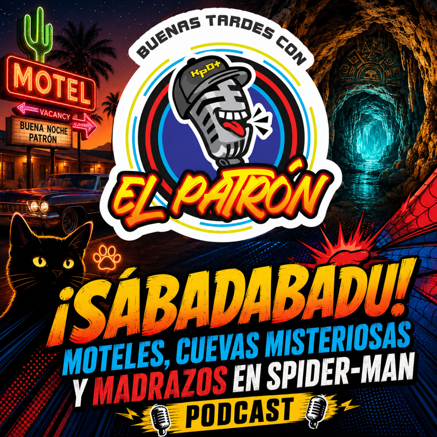 ️ ¡Sábadabadu de moteles, cuevas misteriosas y madrazos en Spider-Man! ️️ episode artwork