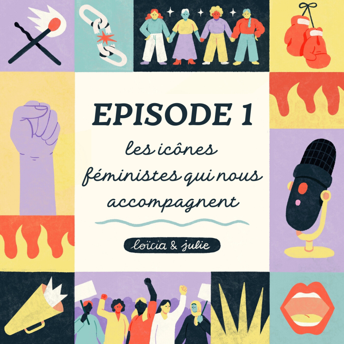 Episode 1 - Les icônes féministes qui nous accompagnent
