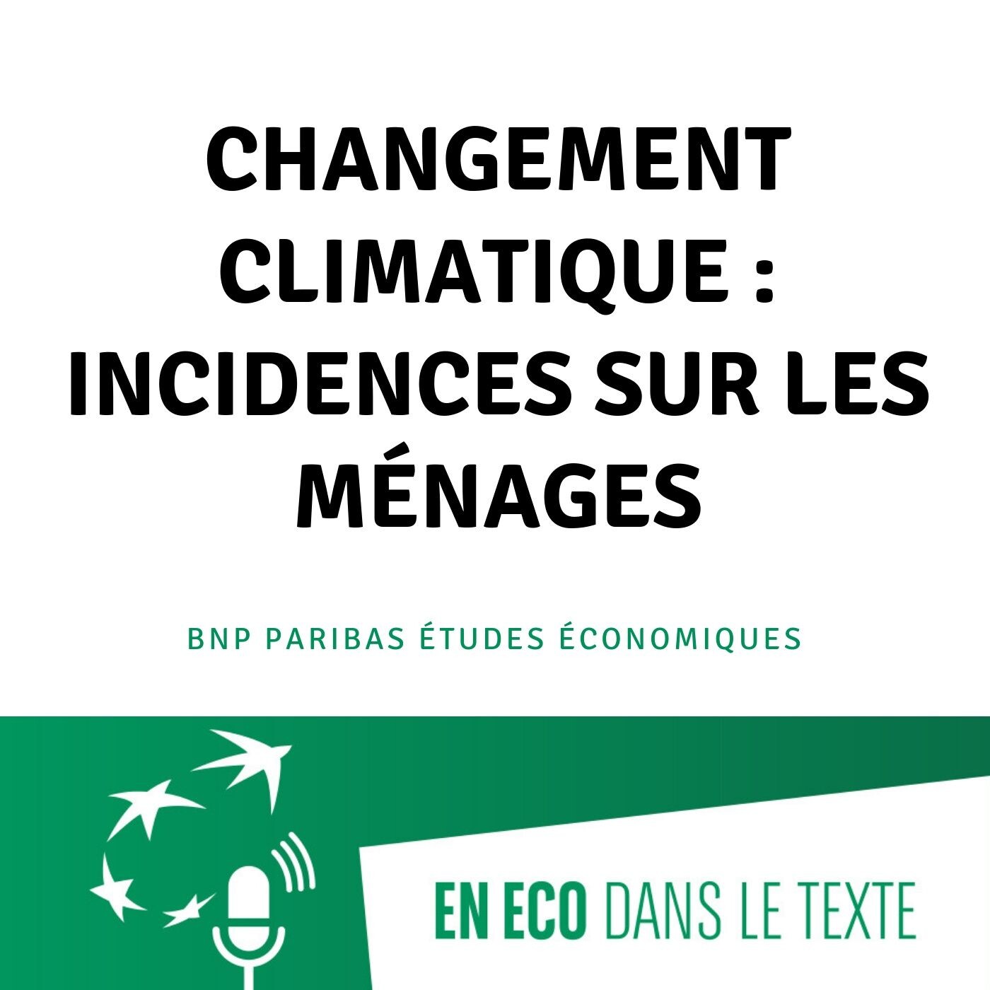 #02 – Changement climatique : incidences sur les ménages episode artwork