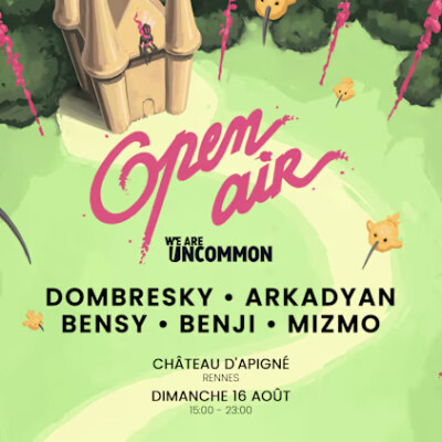 WE ARE UNCOMMON ORGANISE SON OPEN AIR PRÈS DE RENNES cover