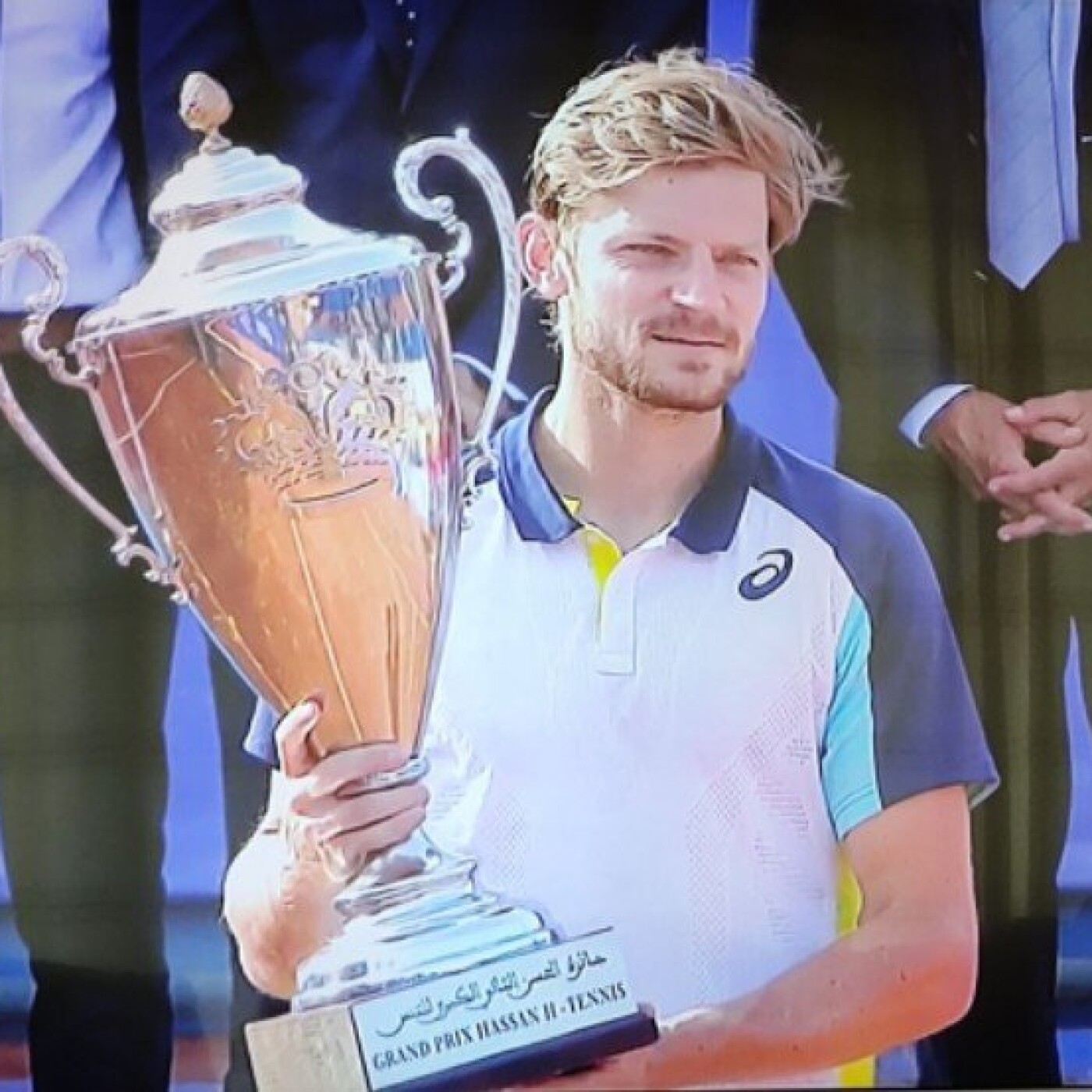 David Goffin triomphe à Marrakech, entretien avec son coach, Germain Gigounon