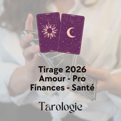 Tarot 2026 : Tutoriel du tirage de la nouvelle année - Amour, Travail, Finances, Santé cover
