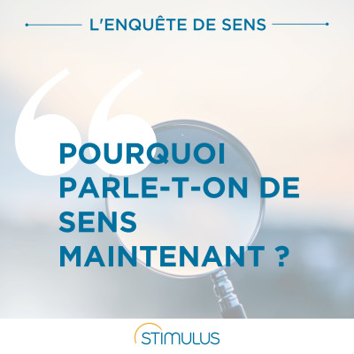 Pourquoi parle-t-on de sens maintenant ? cover
