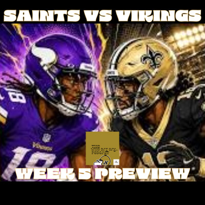 Saints vs Vikings Week 5 Preview cover