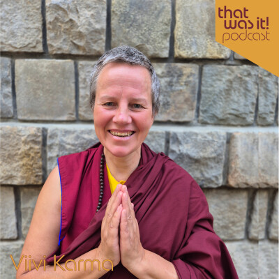 Viivi Karma, the former Estonian nurse turned Buddhist nun, who has been meditating in the Himalayas for over three years cover