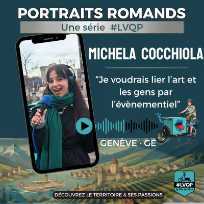 Portraits Romands #01 - Michela Cocchiola - GE cover