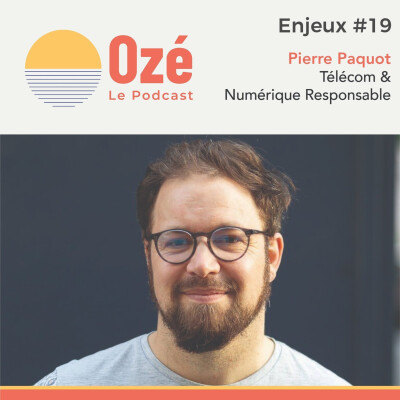 #Enjeux 19 - Pierre Paquot : Télécom & Numérique Responsable cover