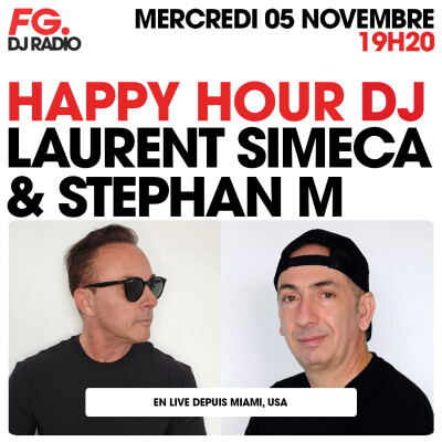 HAPPY HOUR DJ : LAURENT SIMECA & STEPHAN M cover