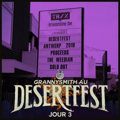 Desertfest Anvers, jour 3 - Granny Smith pour LPC. cover