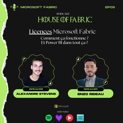 EP09 - Licences Microsoft Fabric : on fait le point ! ça marche comment ? les licences Power BI ? cover