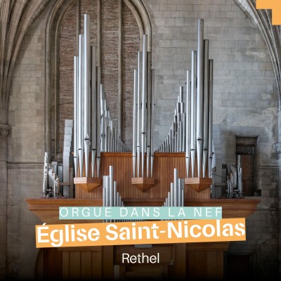 2 - Fonds d’orgue, à l'orgue de l'église Saint-Nicolas de Rethel cover