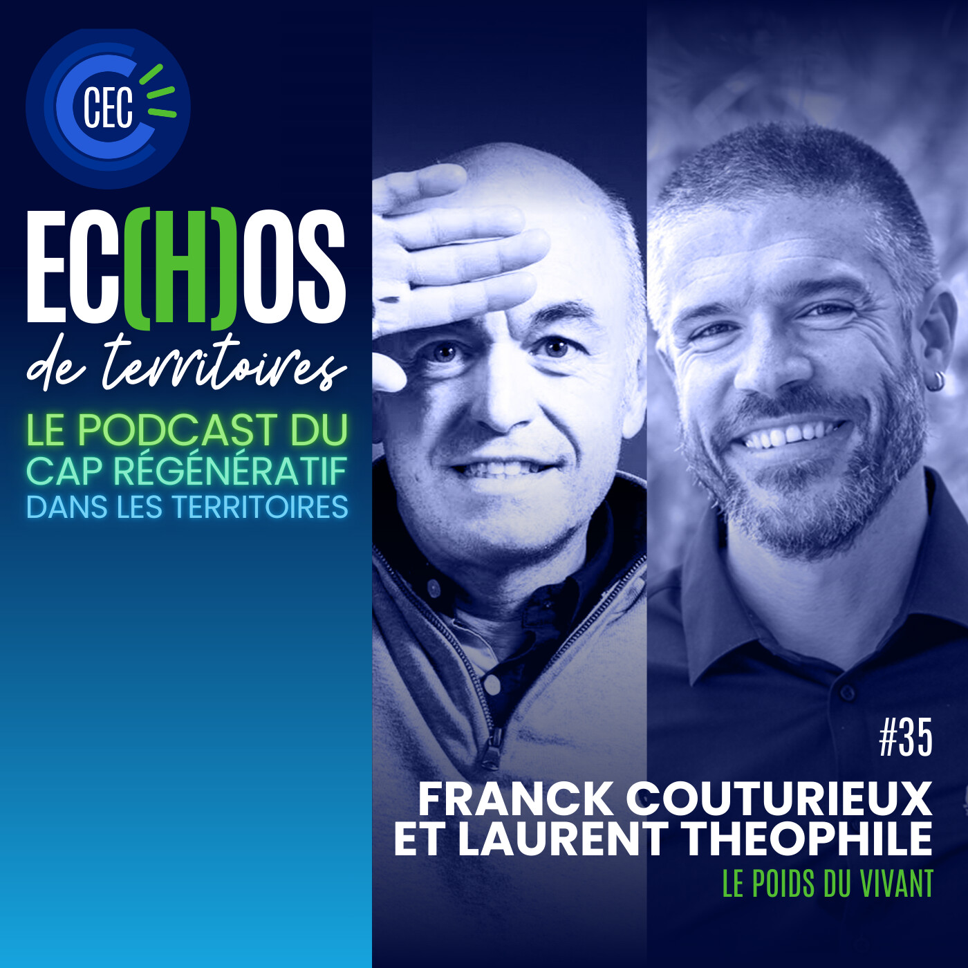 #35 - Franck Couturieux et Laurent Theophile - Le Poids du Vivant episode artwork