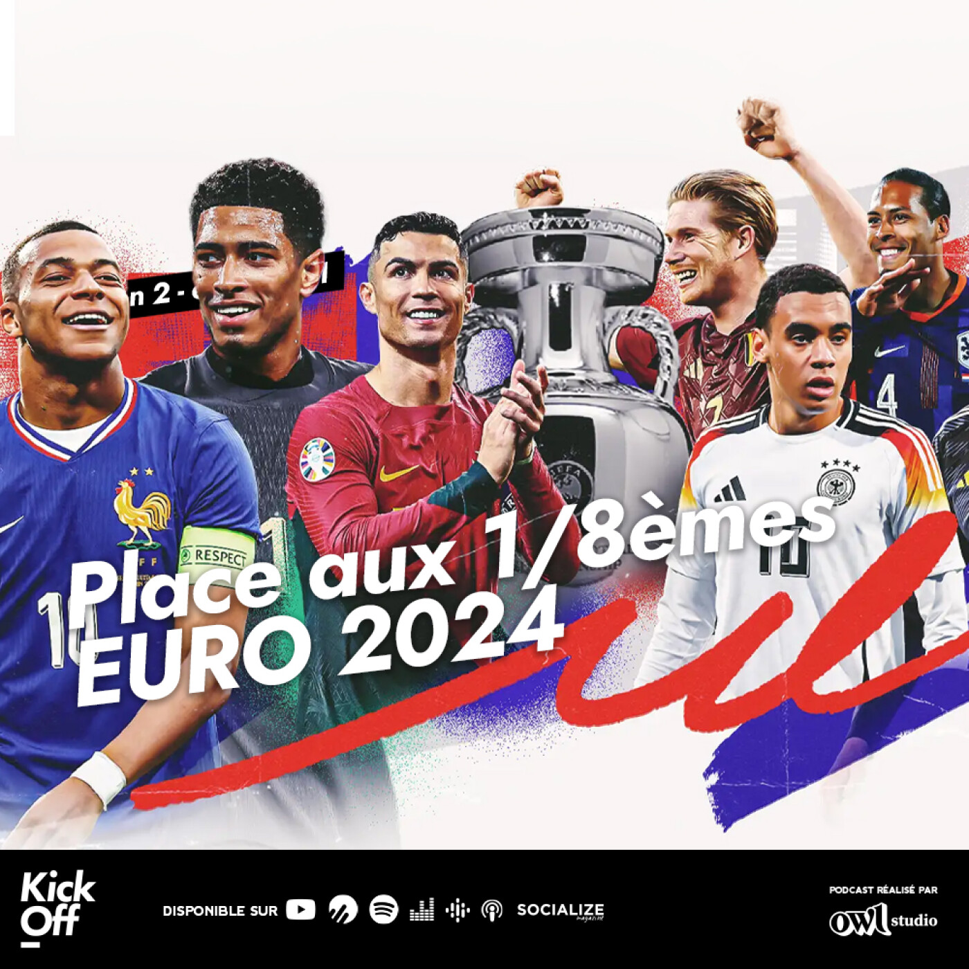⚽ Place aux huitièmes de finale de l'EURO 2024 !
