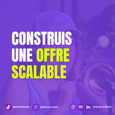 Arrête de tout faire pour tes clients : construis une offre scalable cover