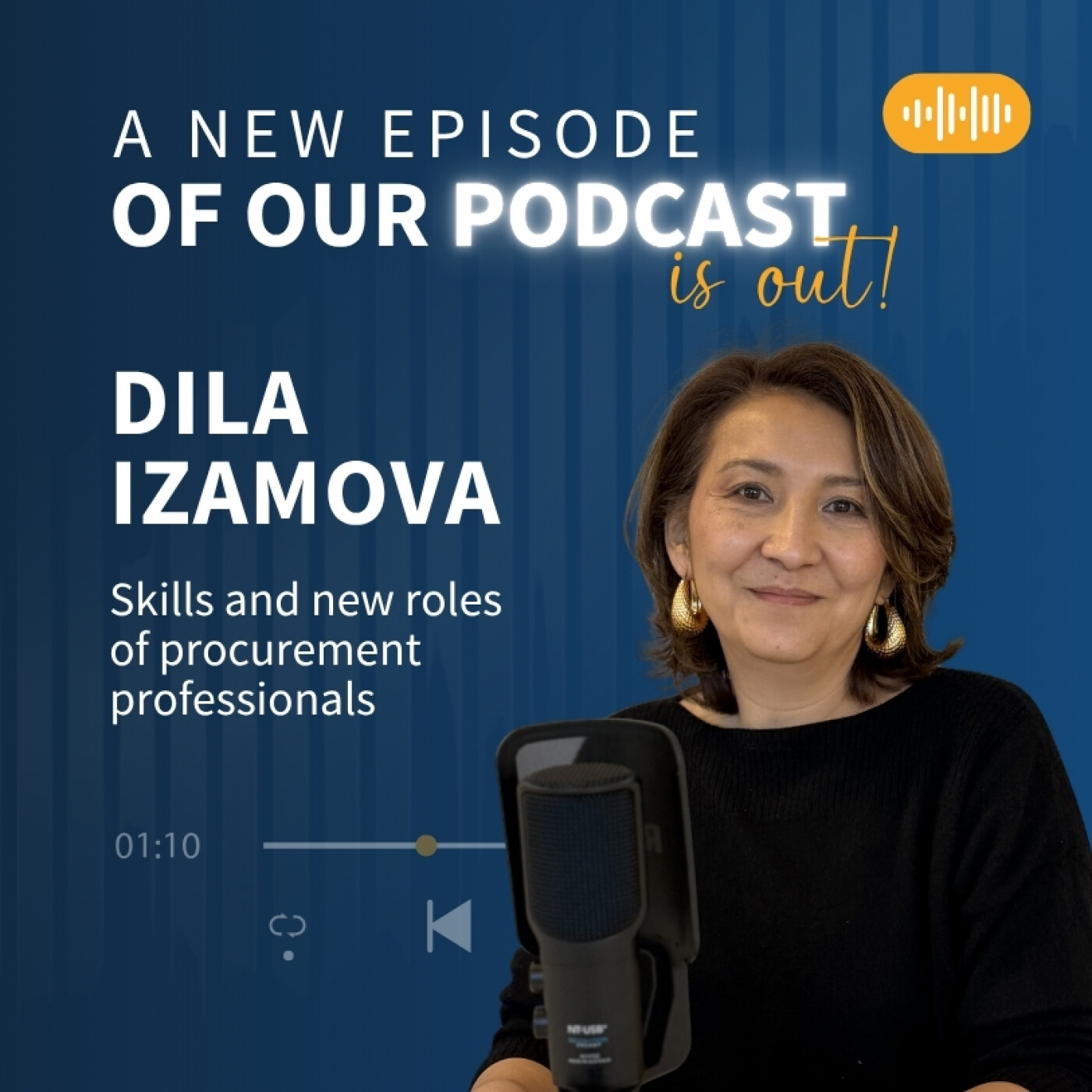 Discussion avec Dila IZAMOVA - Compétences et nouveau rôle des acheteurs episode artwork