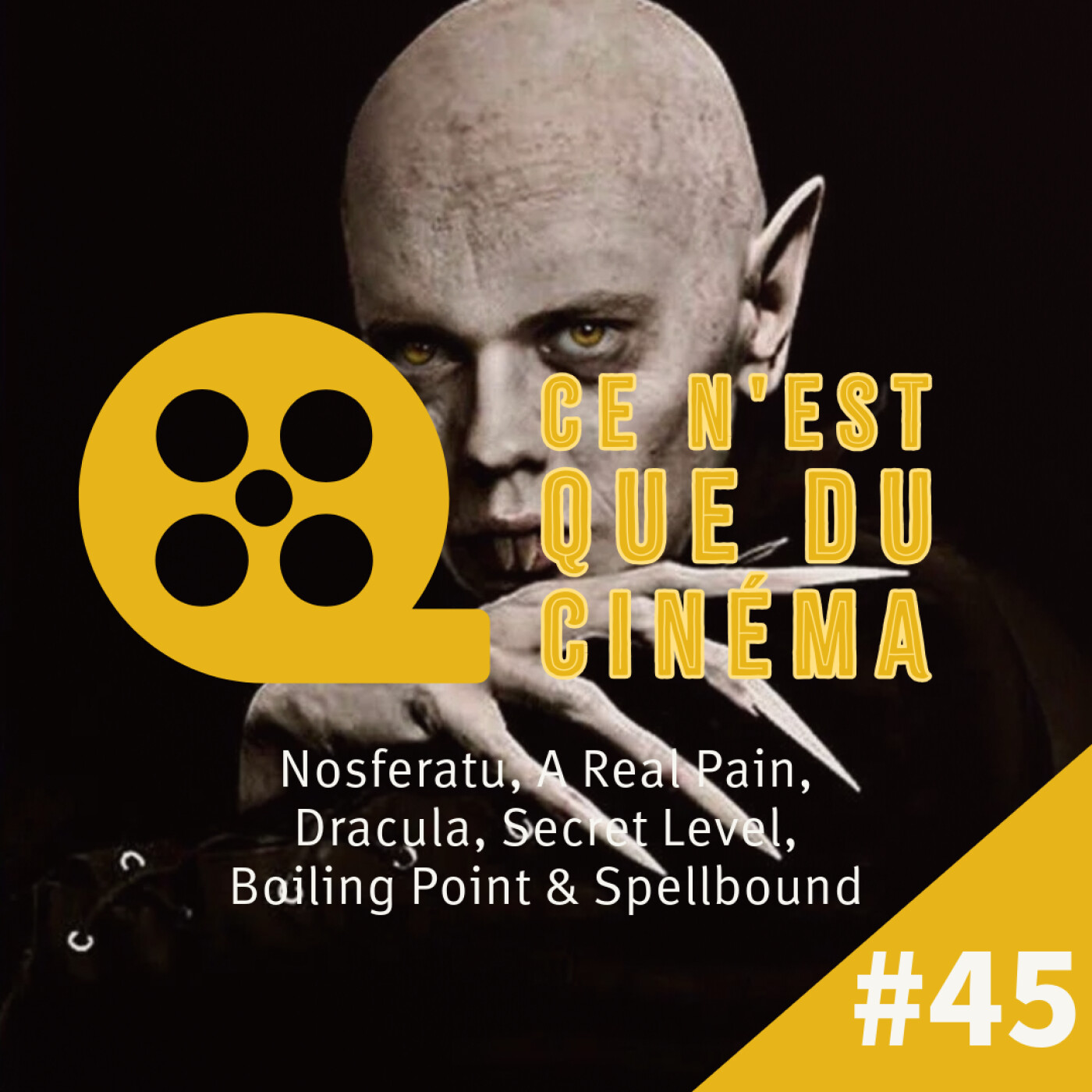 Nosferatu, Dracula, A Real Pain, Secret Level, Boiling Point & Spellbound