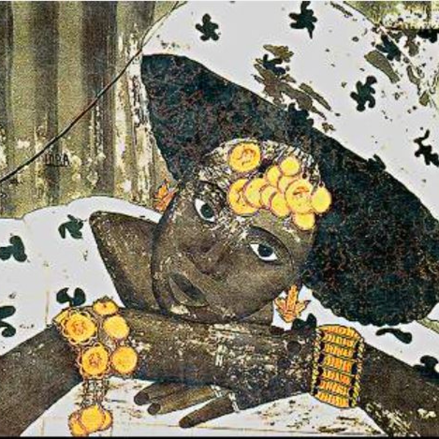 Peinture sur verre inversé