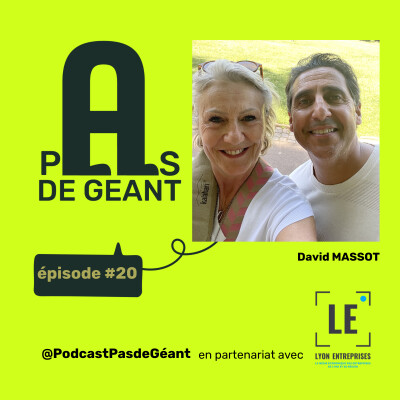 Pas de Géant #épisode 20 David Massot cover
