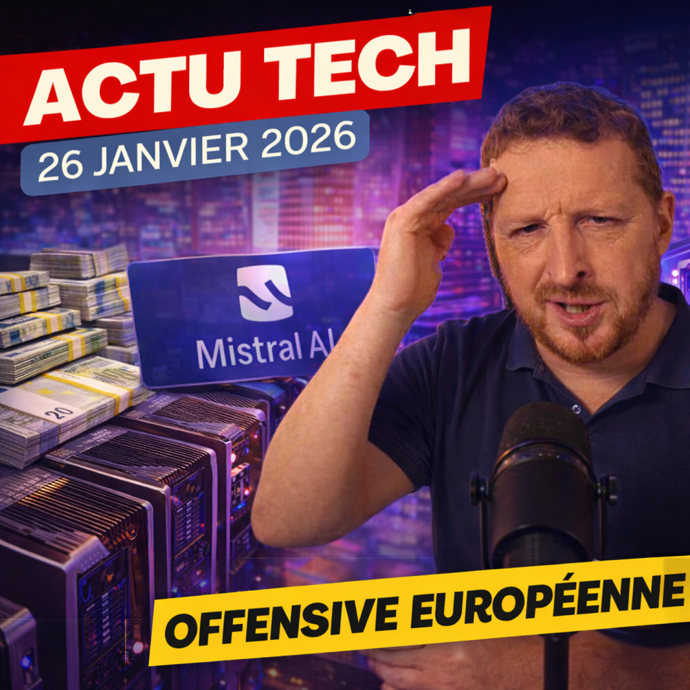 L’Europe tient sa riposte IA : Mistral gagne 1 milliard et passe à l'attaque episode artwork