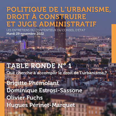 Politique de l’urbanisme, droit à construire et juge administratif - TR N°1 cover