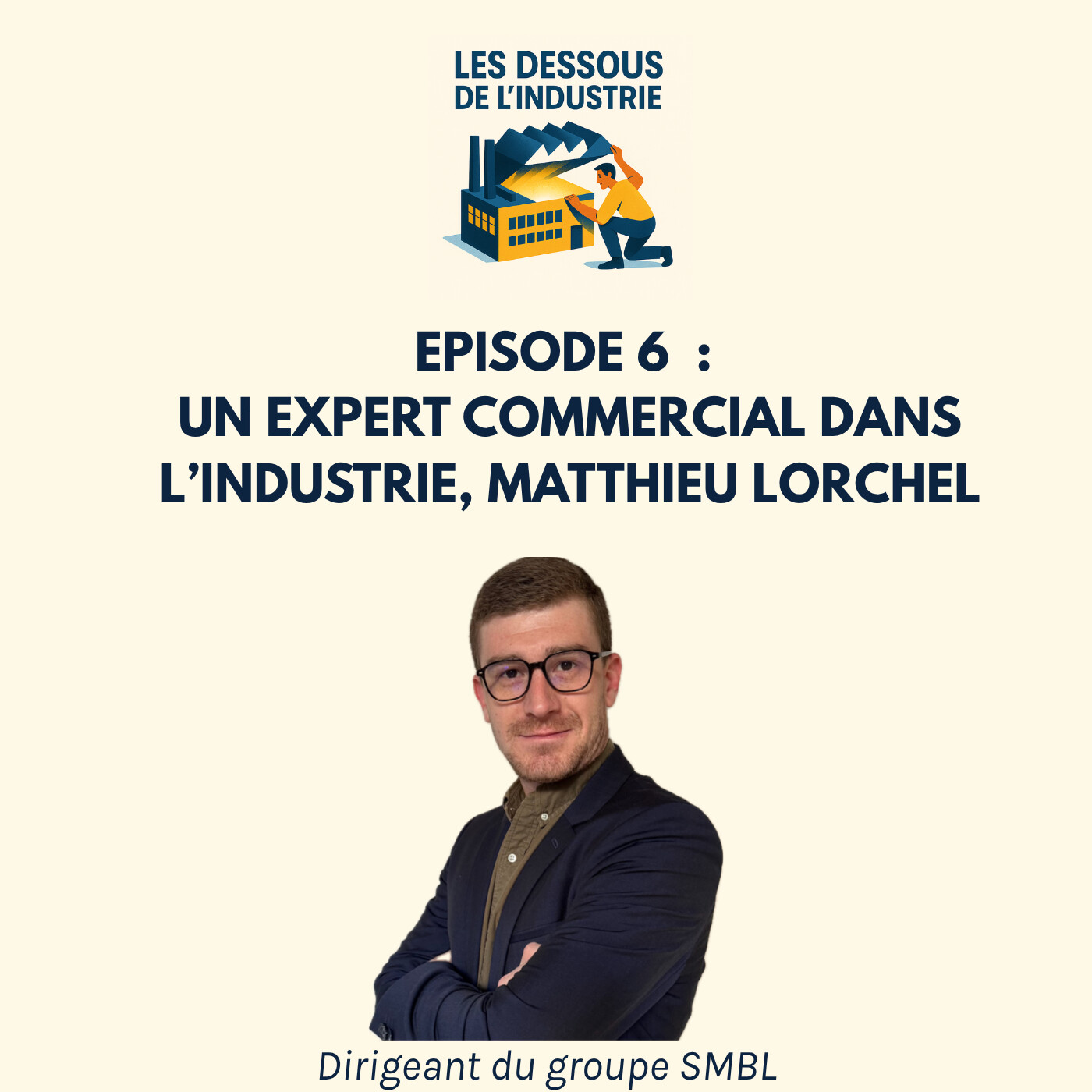 Prospection, CRM, IA : comment Matthieu Lorchel construit un groupe industriel moderne episode artwork