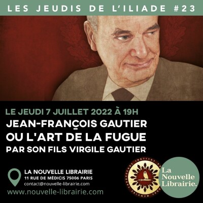 Les Jeudis de l'ILIADE #23 - Jean-François Gautier ou l'art de la fugue cover