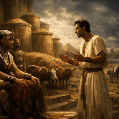 Genèse chapitre 41   Joseph et la crise mondial du Nil cover