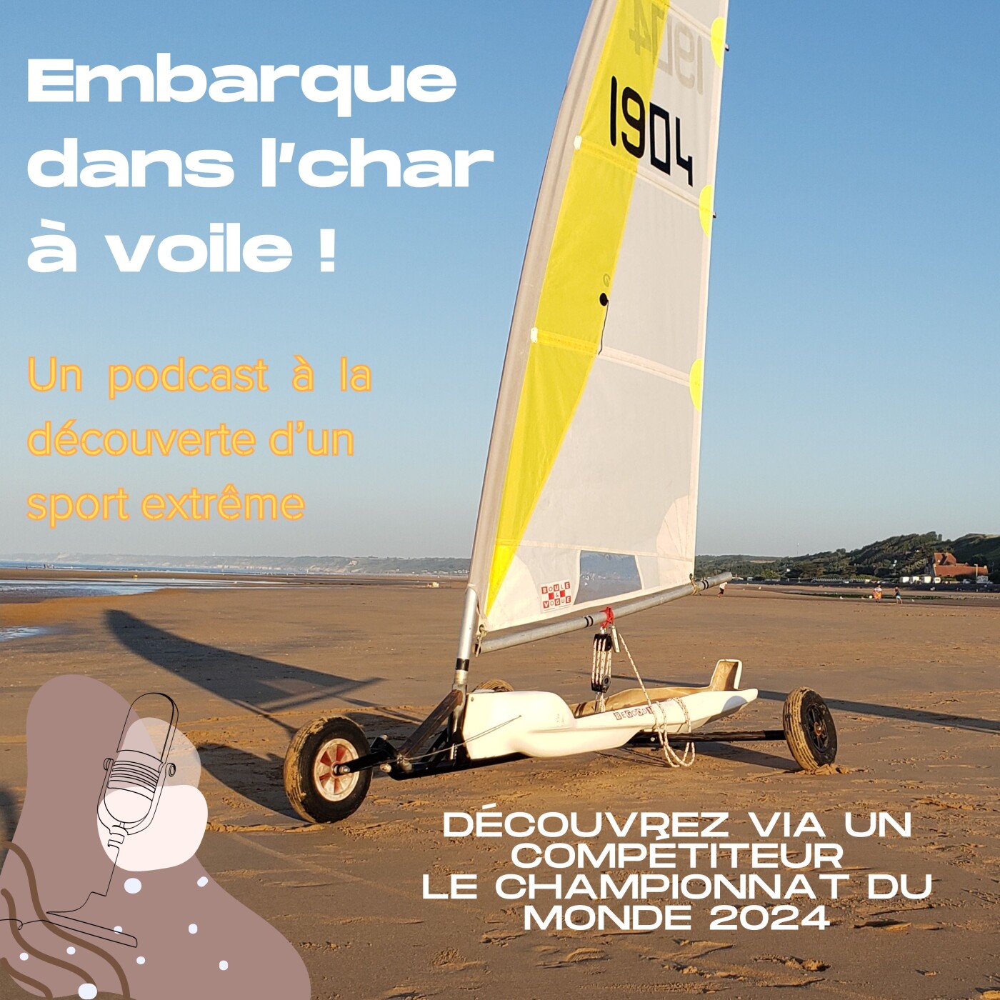 Embarque dans l'char ... à voile