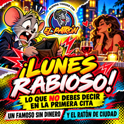 Lunes rabioso! Lo que NO debes decir en la primera cita, un famoso sin dinero y el ratón de ciudad cover
