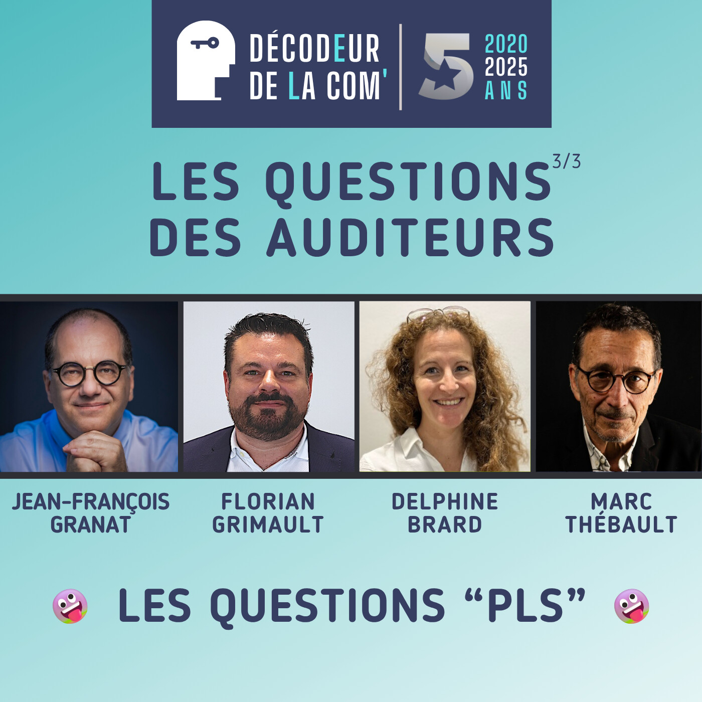 3/3 | Les Questions "PLS" des Auditeurs | Laurent FRANCOIS tente de répondre