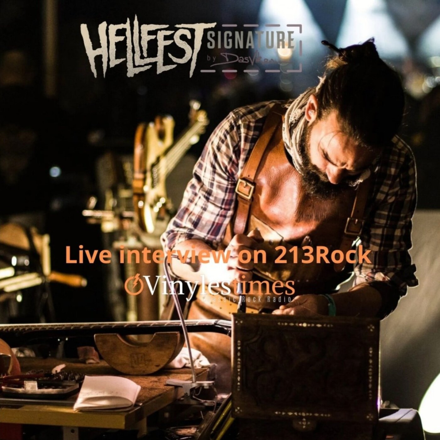 213Rock Harrag Melodica Live interview with Gildas DasViken 15 07 2022 Vinylestimes Classic Rock Radio episode artwork