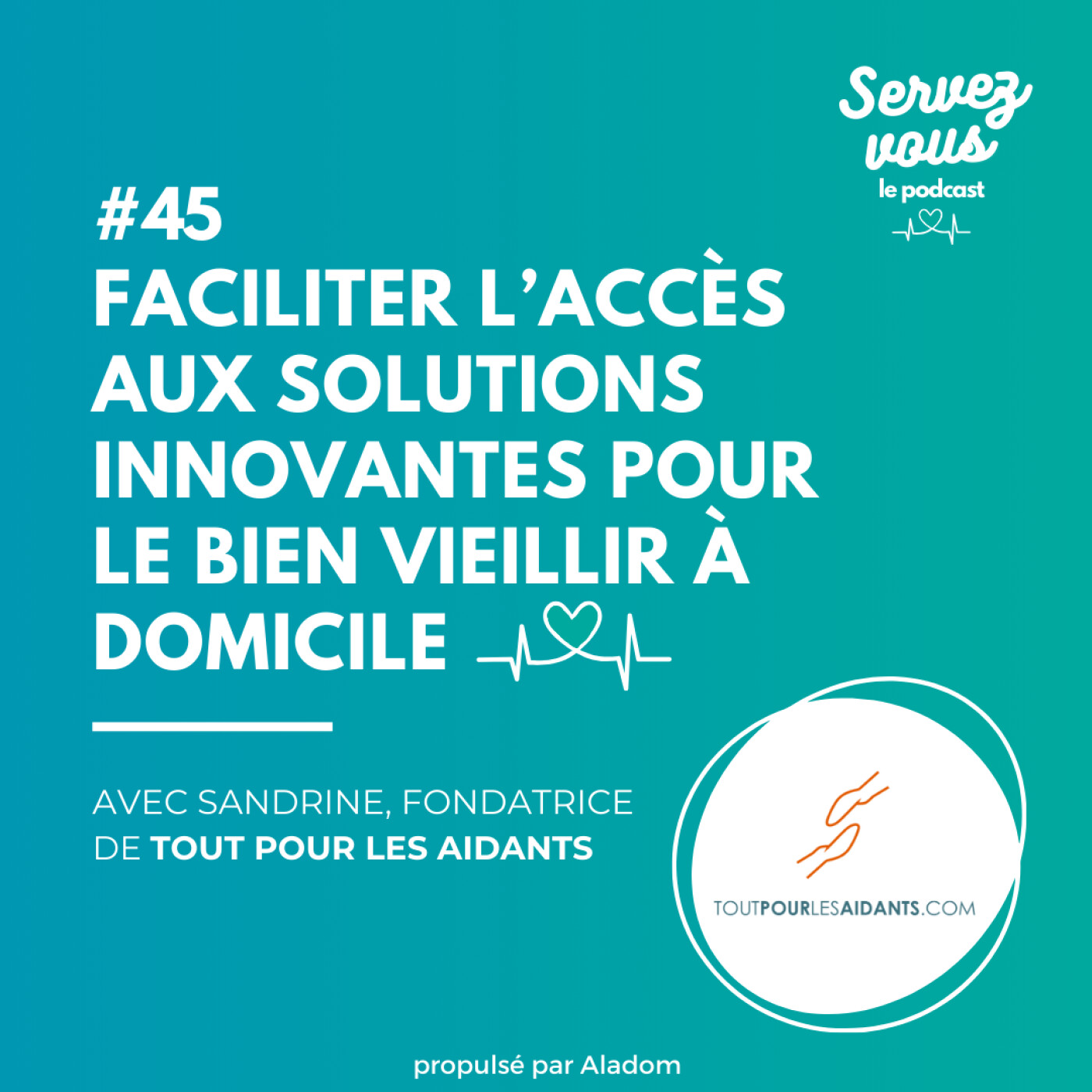 #45 - Faciliter l'accès aux solutions innovantes pour le bien vieillir à domicile : la plateforme Toutpourlesaidants.com