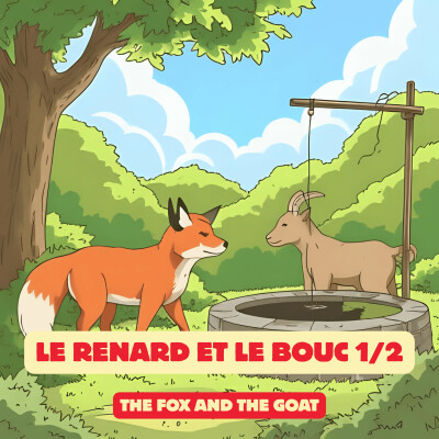Fable de la Fontaine - Le renard et le bouc - partie 1/2 cover