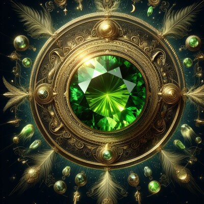 Le secret de la pierre verte - Archange Raphaël Psaume 4 cover