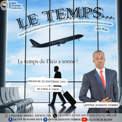 E.E.V-Cité de Gloire - Thème: Le temps de Dieu - Partie 3 cover