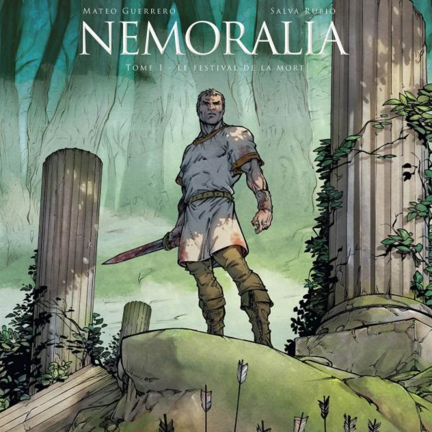 Matteo Guerero dessine la violence de Rome et de Caligula dans Nemoralia ! Dans ma bulle #207 episode artwork