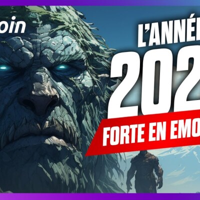 BITCOIN  :  L'année 2024 va être forte en émotion cover