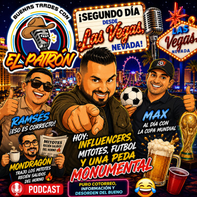 🎙️ ¡Las Vegas se salió de control! OZZ, Ramsés, Mondragón y el mitote con El Patrón 😂🎰 cover